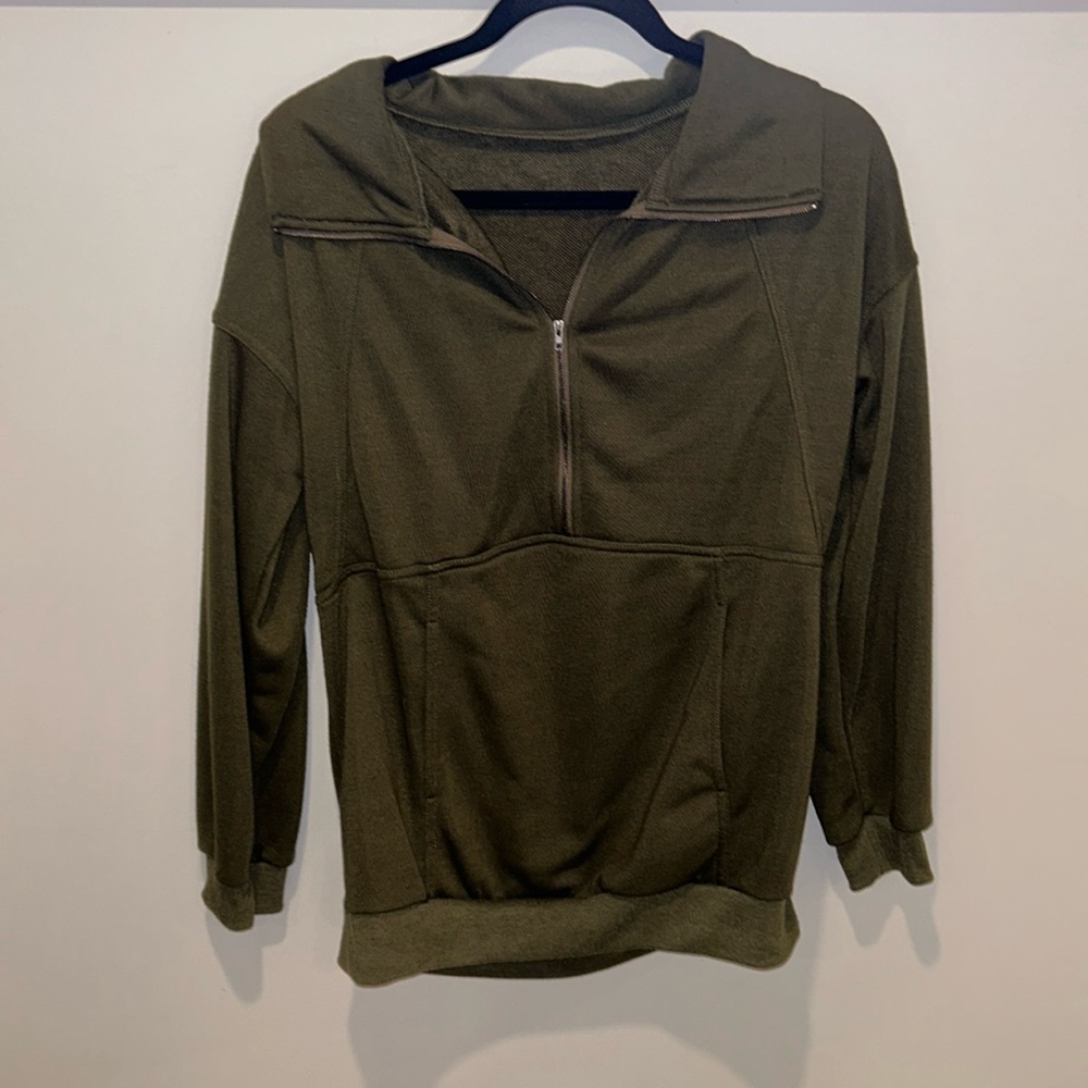 Half zip